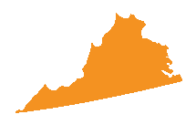 map of virginia